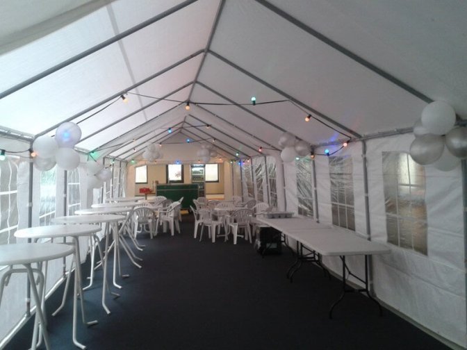 indeling tent