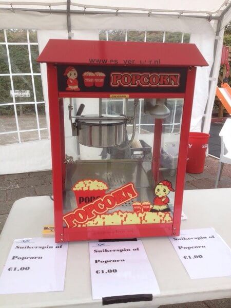 Kijkgat aanvaarden voormalig Popcorn machine - Evenementen Service Nieuwegein