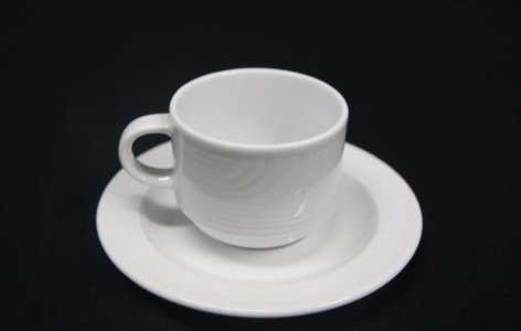 Koffiekopje met schotel Bauscher