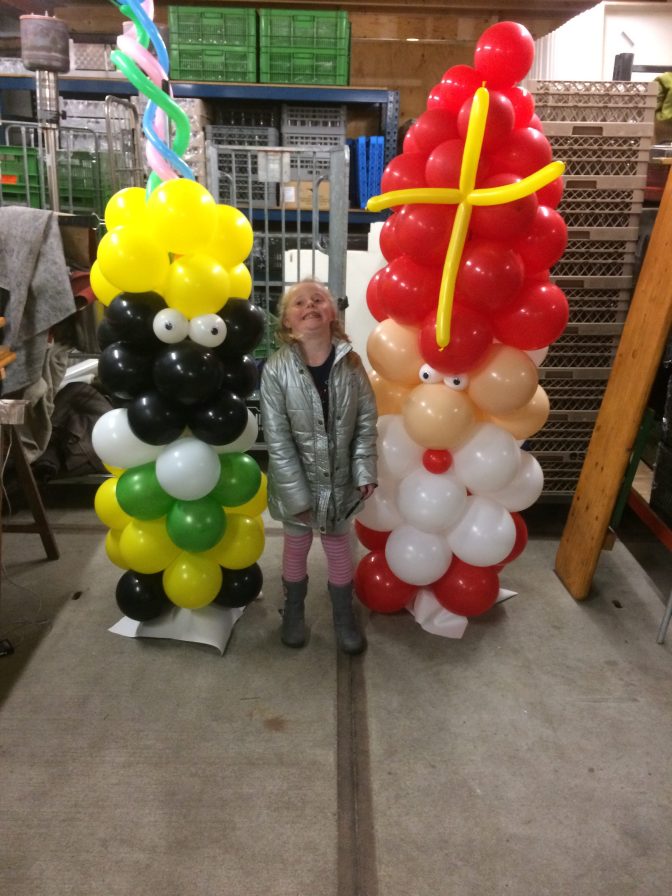 sint en piet figuur bij ESN