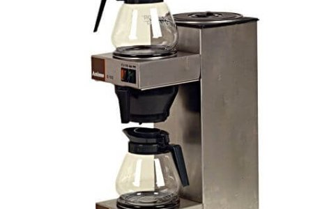 koffiezetter met 2 kannen