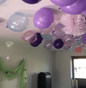 losse helium ballon