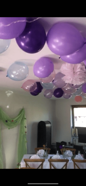 losse helium ballon